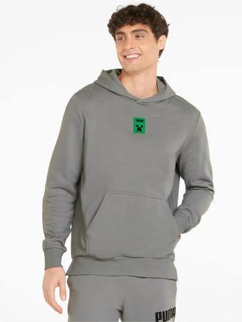 Puma Puma x Minecraft Mikina Šedá