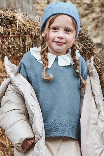 Mayoral gyerek pulóver zöld, könnyű, 4302