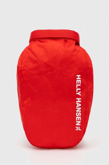 Nepromokavá taška Helly Hansen Light 3L červená barva, 67372