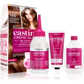 L’Oréal Paris Casting Creme Gloss barva na vlasy odstín 780 Caramel Moccacci 1 ks