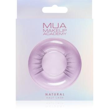 MUA Makeup Academy Half Lash Natural umělé řasy 2 ks