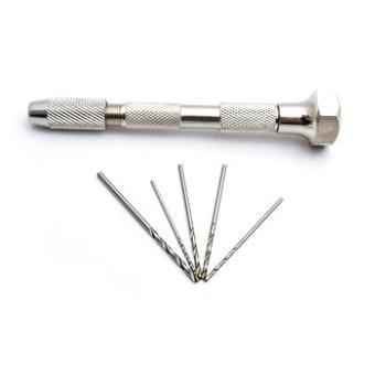 Pin Vice with 5 drills 50831 - vrtací set (8001283508315)