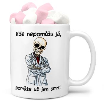 Hrnek Pomůže jen smrt (Náplň hrníčku: Marshmallow)