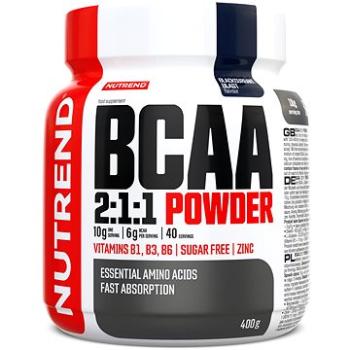 Nutrend BCAA 2:1:1 POWDER, 400 g, černý rybíz (8594073174345)