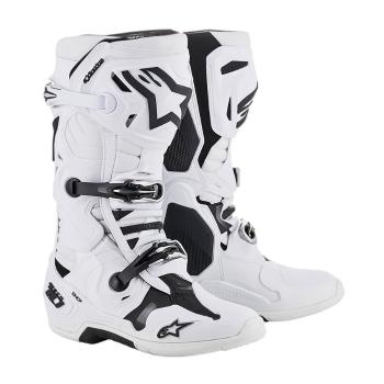 Moto boty Alpinestars Tech 10 bílá  bílá  43