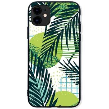 TopQ LUXURY iPhone 11 pevný Green Leaves 45440 (Sun-45440)