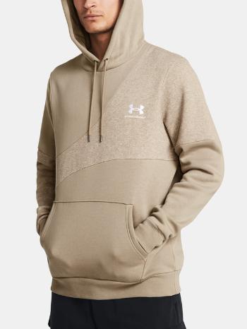 Under Armour UA Essential Flc Blocked HD Mikina Hnědá