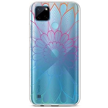 TopQ Kryt Realme C21Y silikon Rainbow Mandala 69959 (Sun-69959)