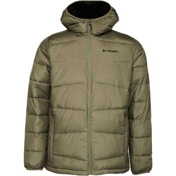 Columbia FIVEMILE BUTTE HOODED JACKET Pánská zimní bunda, khaki, velikost