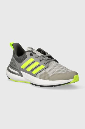 Dětské sneakers boty adidas RapidaSport K šedá barva