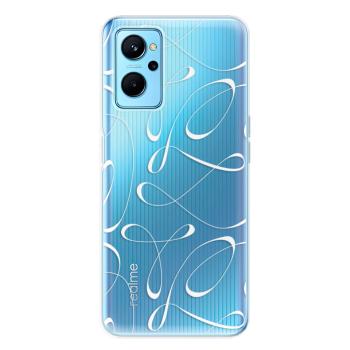 Odolné silikonové pouzdro iSaprio - Fancy - white - Realme 9i