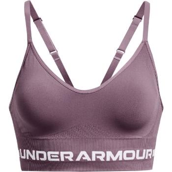 Under Armour SEAMLESS LOW LONG Sportovní podprsenka, fialová, velikost