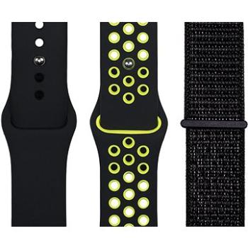 Strapado London dárková sada řemínků pro Apple Watch 42/44/45 M/L (SET_278)