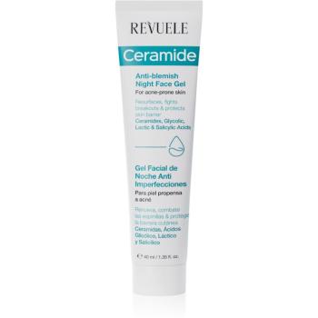 Revuele Ceramide Anti-Blemish Night Face Gel gel proti nedokonalostem na noc 40 ml