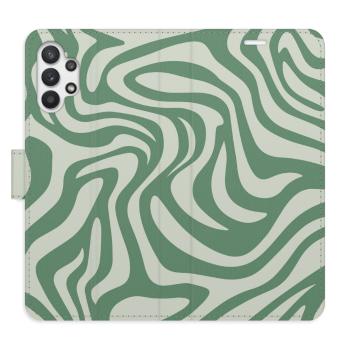 Flipové pouzdro iSaprio - Zebra Green 02 - Samsung Galaxy A32 5G