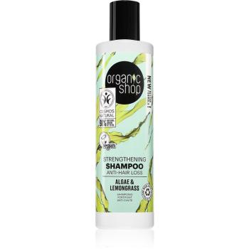 Organic Shop Organic Algae & Clay minerální šampon pro křehké vlasy 280 ml