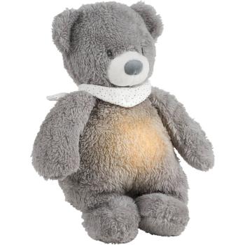 NATTOU Sleepy Bear Grey usínáček se senzorem pláče 0 m+ 1 ks