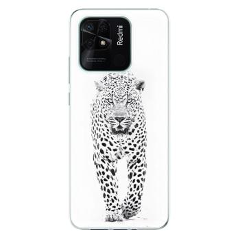 Odolné silikonové pouzdro iSaprio - White Jaguar - Xiaomi Redmi 10C