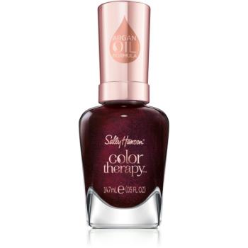 Sally Hansen Color Therapy pečující lak na nehty odstín 373 Nothing To Wine About 14.7 ml