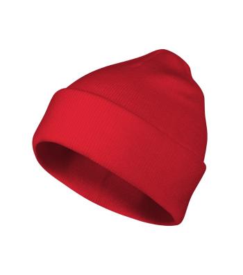 MALFINI Čepice Beanie - Červená | uni