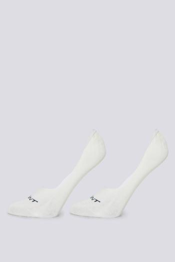 PONOŽKY GANT INVISIBLE SOCKS 2-PACK EGGSHELL