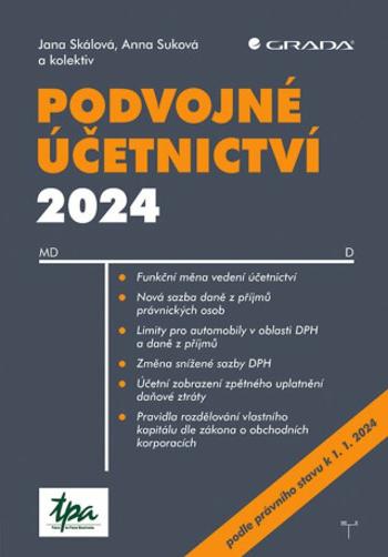 Podvojné účetnictví 2024 - Anna Suková, doc. Ing. Jana Skálová Ph.D.