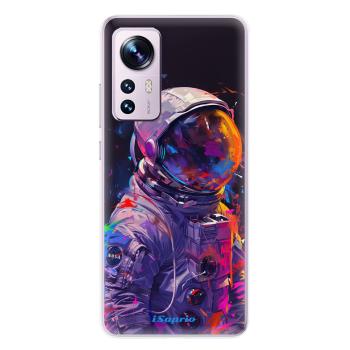 Odolné silikonové pouzdro iSaprio - Neon Astronaut - Xiaomi 12 / 12X