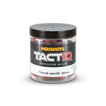 Mikbaits Rozpustné boilie TactiQ Česnek speciál 250ml - 20mm