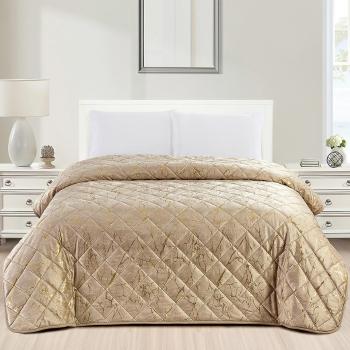 Ágytakaró Justi RQ-195 170x220 cm bézs