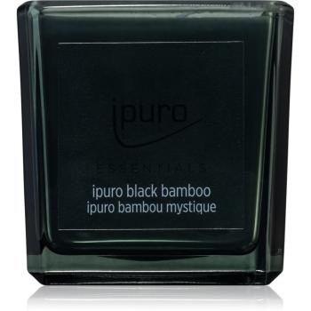 ipuro Essentials Black Bamboo vonná svíčka 125 g