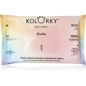 Kolorky Wet Wipes Bamboo vlhčené ubrousky pro děti 60 ks