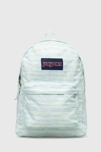 Batoh Jansport tyrkysová barva, velký, vzorovaný