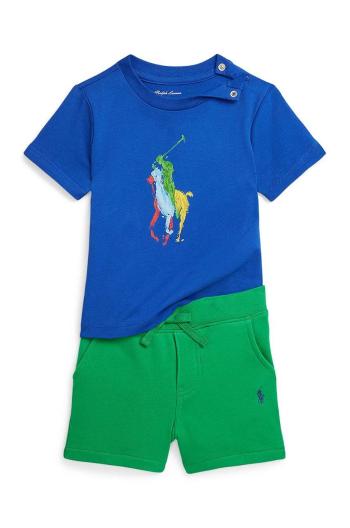 Kojenecká sada Polo Ralph Lauren tmavomodrá barva