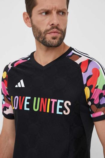 Tréninkové tričko adidas Performance Pride Tiro černá barva