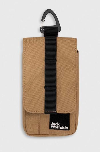 Obal na telefón Jack Wolfskin 10 hnědá barva