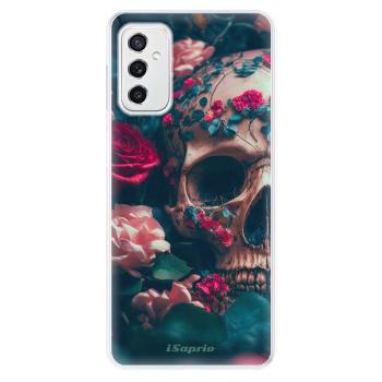 Odolné silikonové pouzdro iSaprio - Skull in Roses - Samsung Galaxy M52 5G