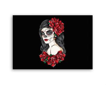 Fotoobraz 90x60 cm střední  Muerte makeup