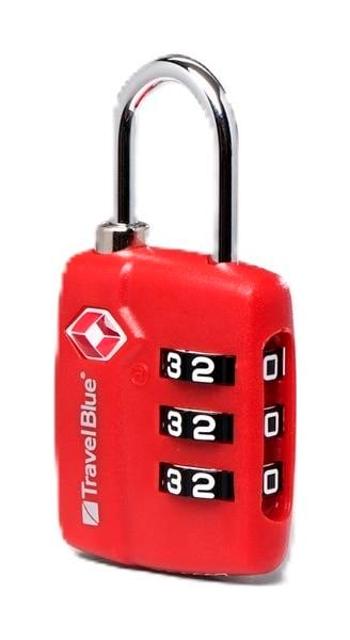 Travel Blue TSA Lock Red