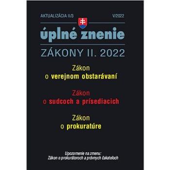 Aktualizácia II/3 2022 – Sudcovia a prokurátori (9771335612862)