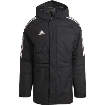 adidas CONDIVO 22 STADIUM PARKA Pánská fotbalová bunda, černá, velikost