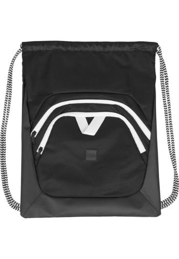 Urban Classics Ball Gym Bag black/black/white - UNI