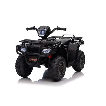 Mașină electrică Baby Mix Baby Quad, negru, negru