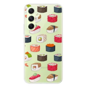 Odolné silikonové pouzdro iSaprio - Sushi Pattern - Samsung Galaxy A54 5G