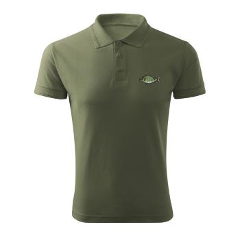 Bontis Polokošile s výšivkou Kapr - Khaki | S