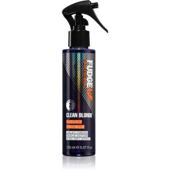 Fudge Clean Blonde Violet Tri-Blo sprej proti žlutým tónům pro blond a melírované vlasy 150 ml