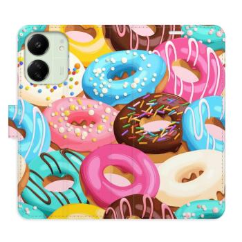 Flipové pouzdro iSaprio - Donuts Pattern 02 - Xiaomi Redmi 13C