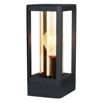 Candellux Černé fasádní svítidlo Cissus pro žárovku 1x E27 IP54 51-32454