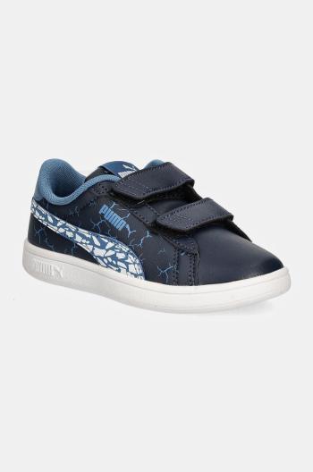 Dětské sneakers boty Puma Smash 3.0 L Icy Monster tmavomodrá barva, 397989