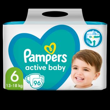 Pampers Active Baby vel. 6 13-18 kg dětské pleny 96 ks