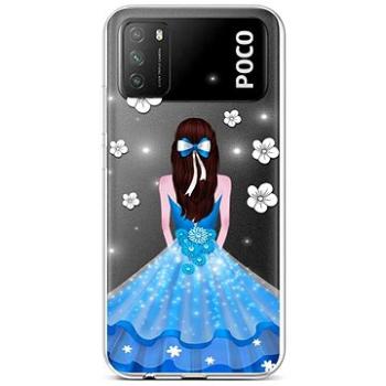 TopQ Xiaomi Poco M3 silikon Blue Princess 60633 (Sun-60633)